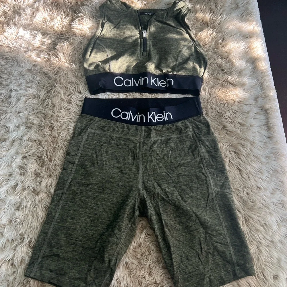 Calvin Klein Performance Racerback Top - Picture 1 of 6